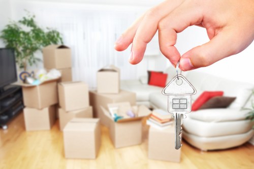 Local van service for flat moves in North London