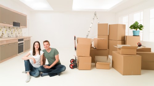 A suitable removal truck for flat and house moves in North London