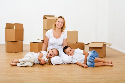Local packing materials arranged for flats and homes near Finsbury Park