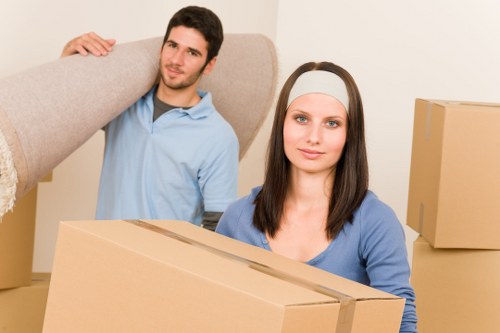 Careful loading for a residential or office relocation in Finsbury Park