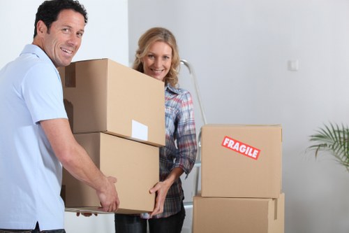 Local office movers handling access and parking challenges in North London