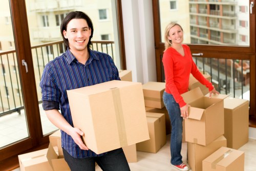 Furniture removal from a commercial property near Finsbury Park